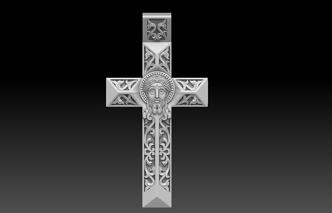cross jesus orthodox  3D print model