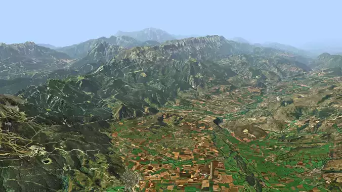 Mountains Range Valley - The Pyrenees