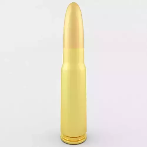 7 62x39 Cartridge 3D model