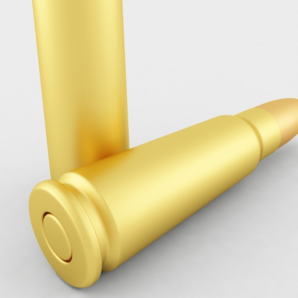 7 62x39 Cartridge 3D model_1