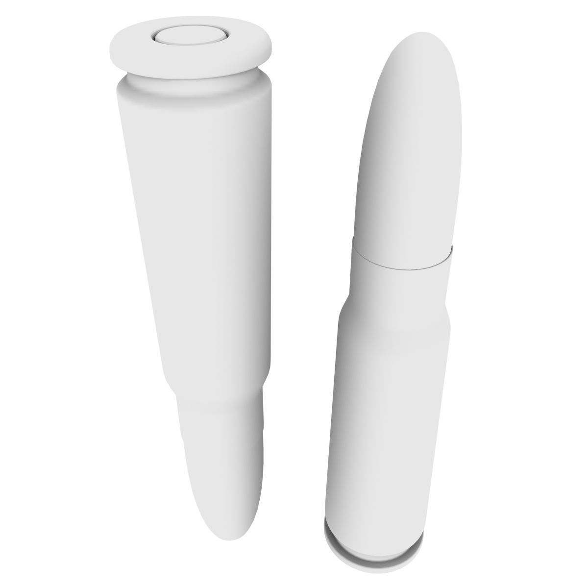 7 62x39 Cartridge 3D model_3