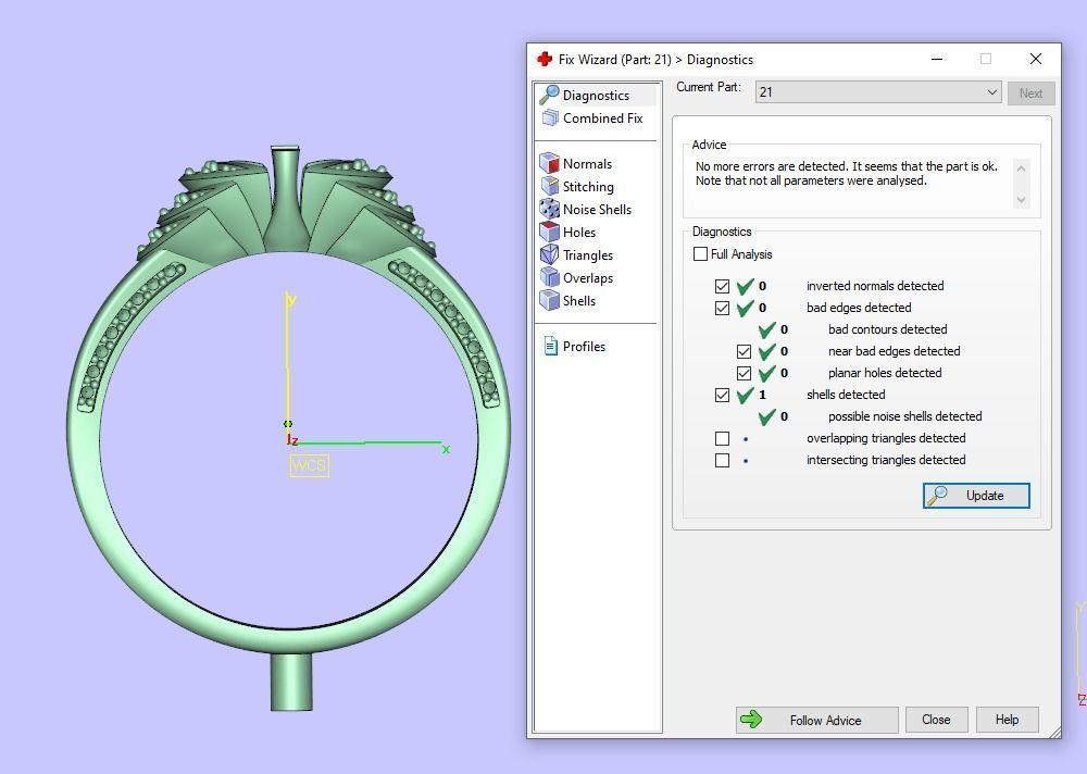M RINGS N56 3D print model_10