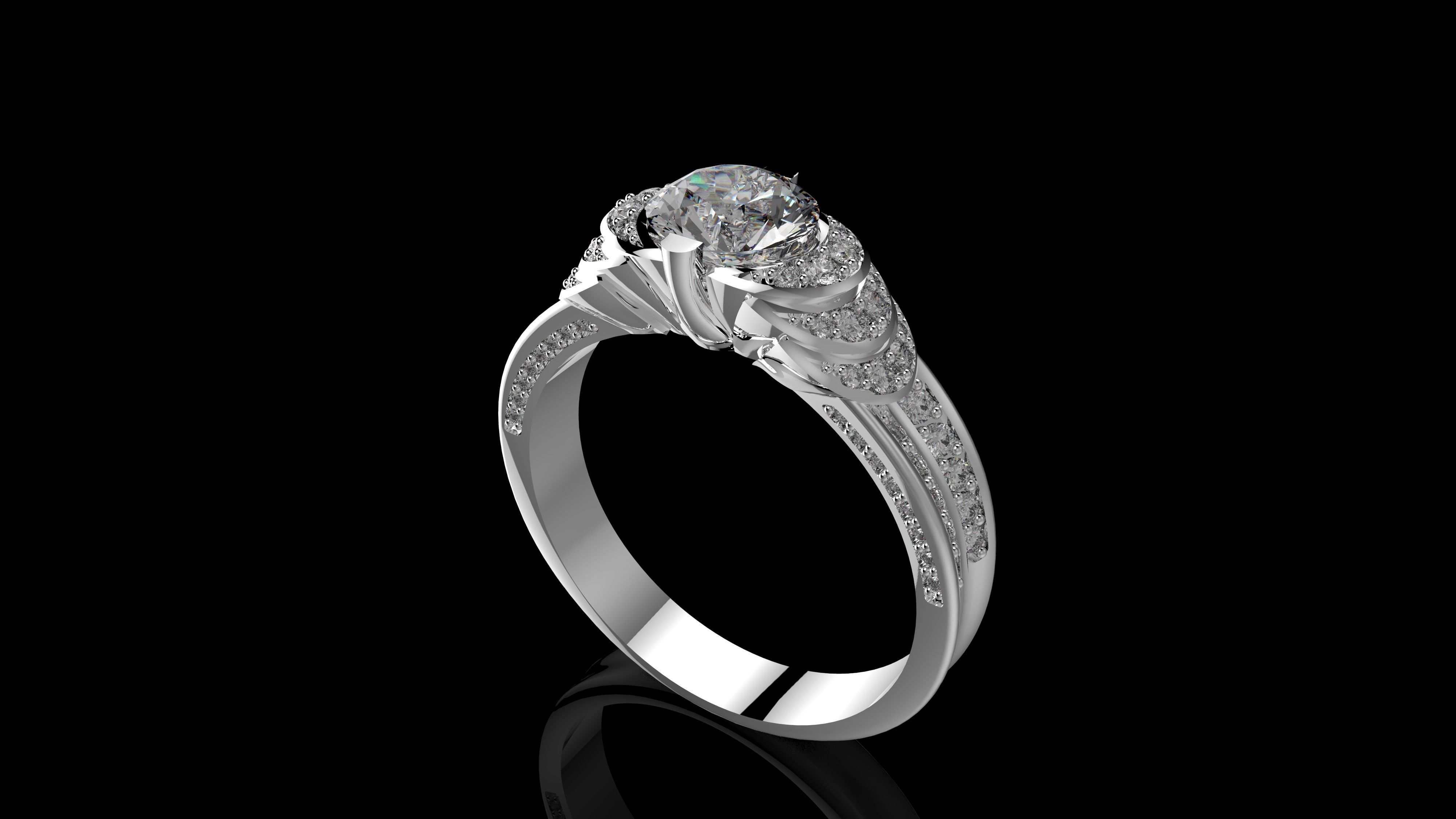 M RINGS N56 3D print model_2