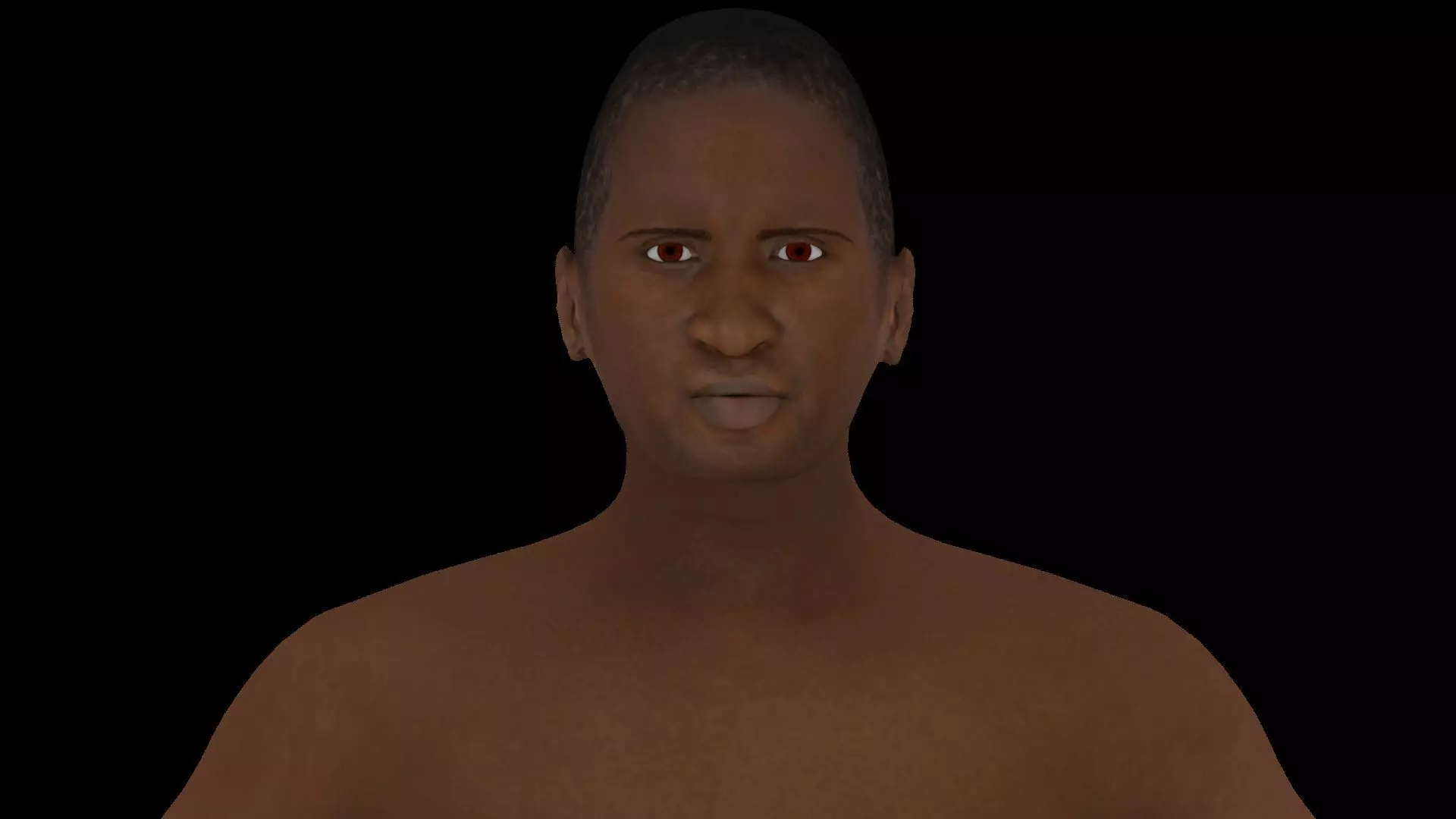 Model 5 nude man 3D model_0