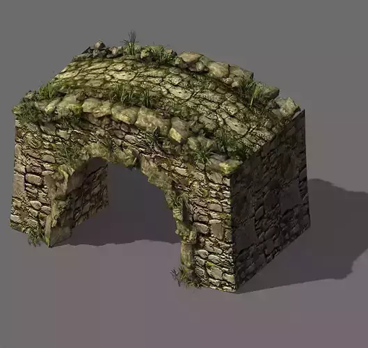 Explore the mountains - the bridge hole 01