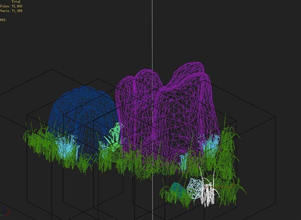 Explore the mountains - Rocks 03 3D model_3