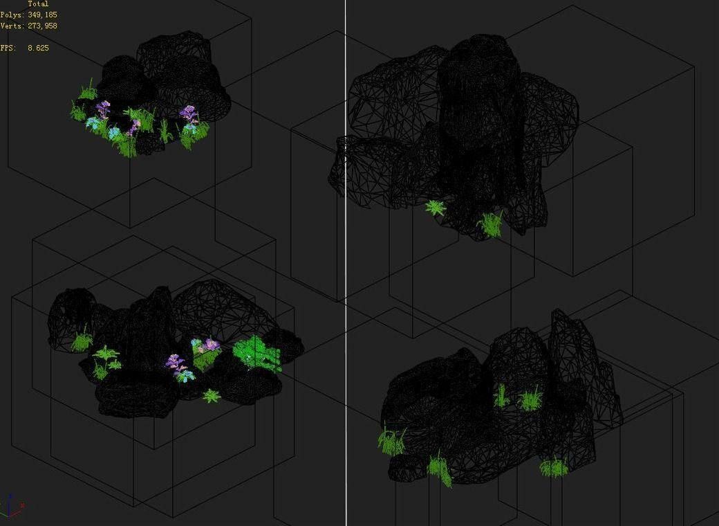 Explore the mountains - Rocks 04 3D model_2