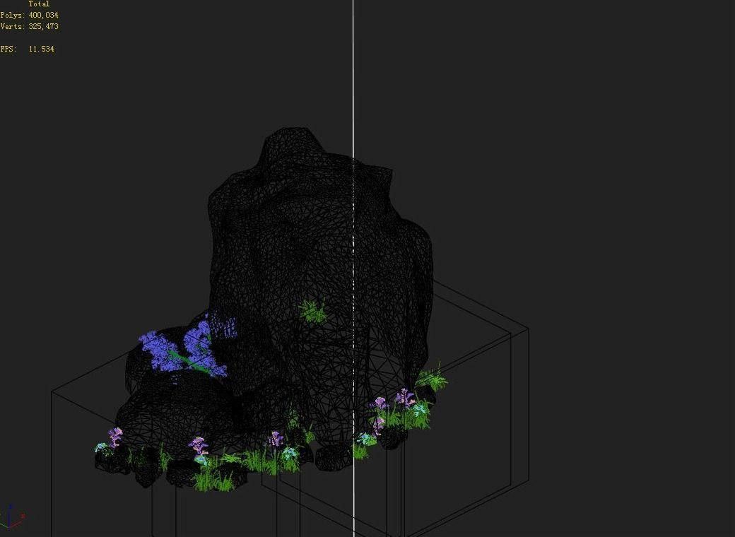 Explore the mountains - Rocks 05 3D model_2