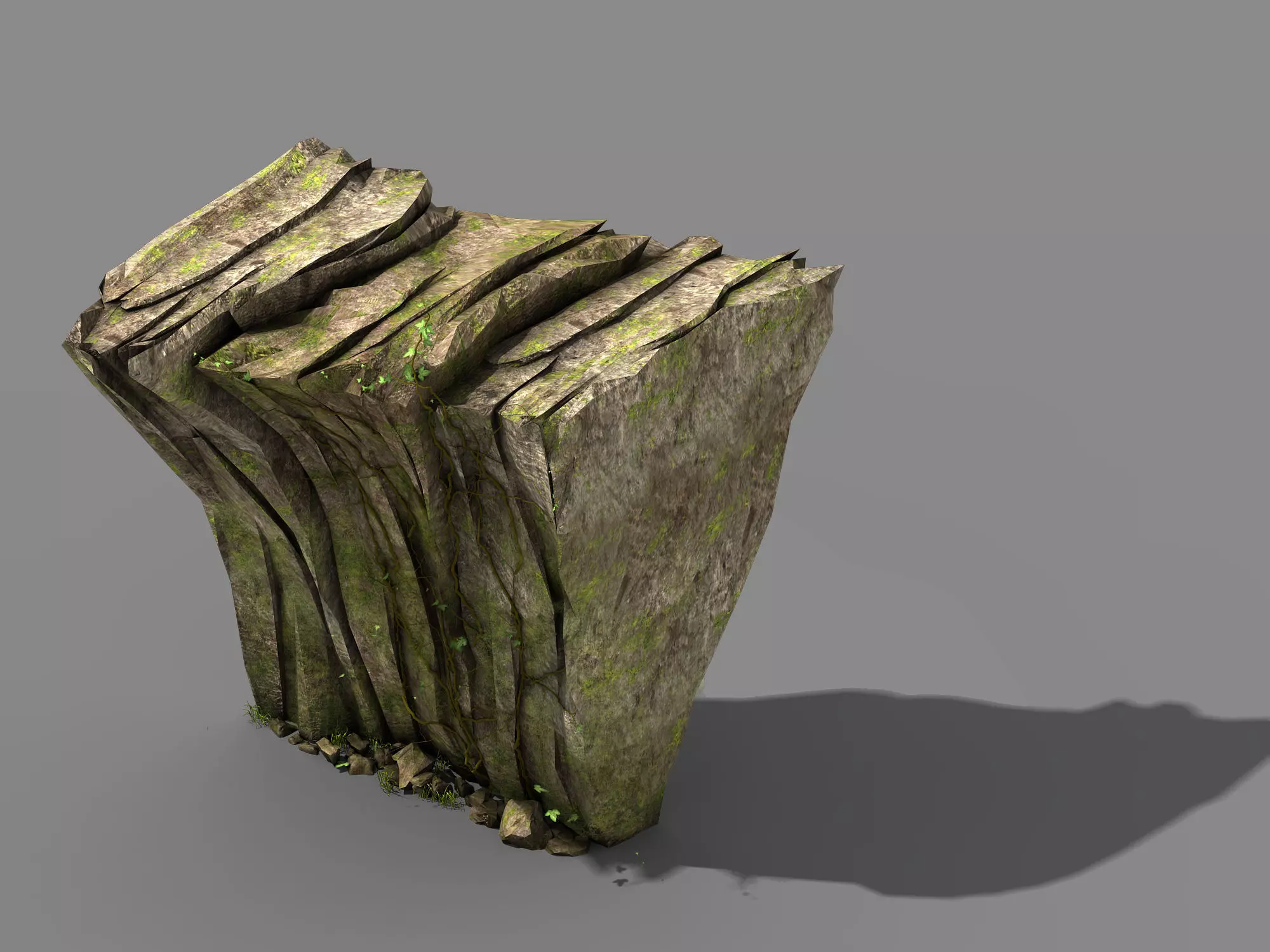 Explore the mountains - Rocks 07 3D model_0