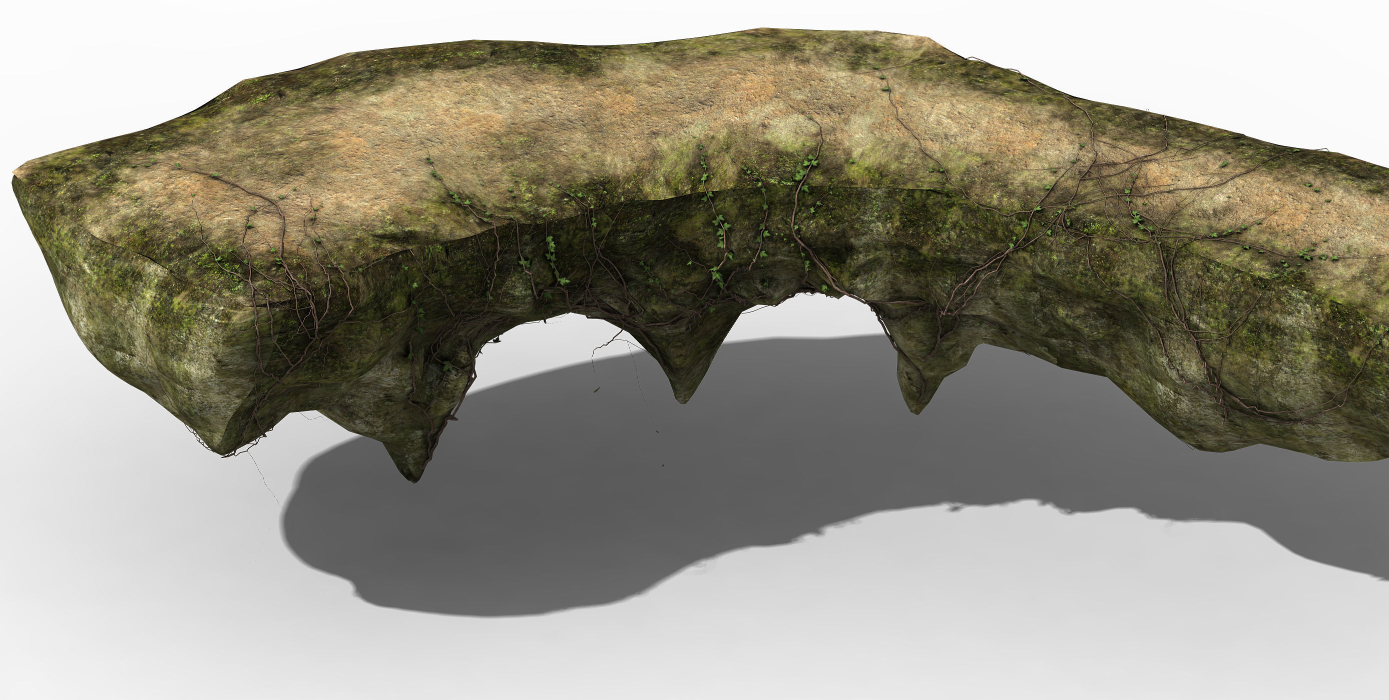 Explore the mountains - Rock 016 3D model_1