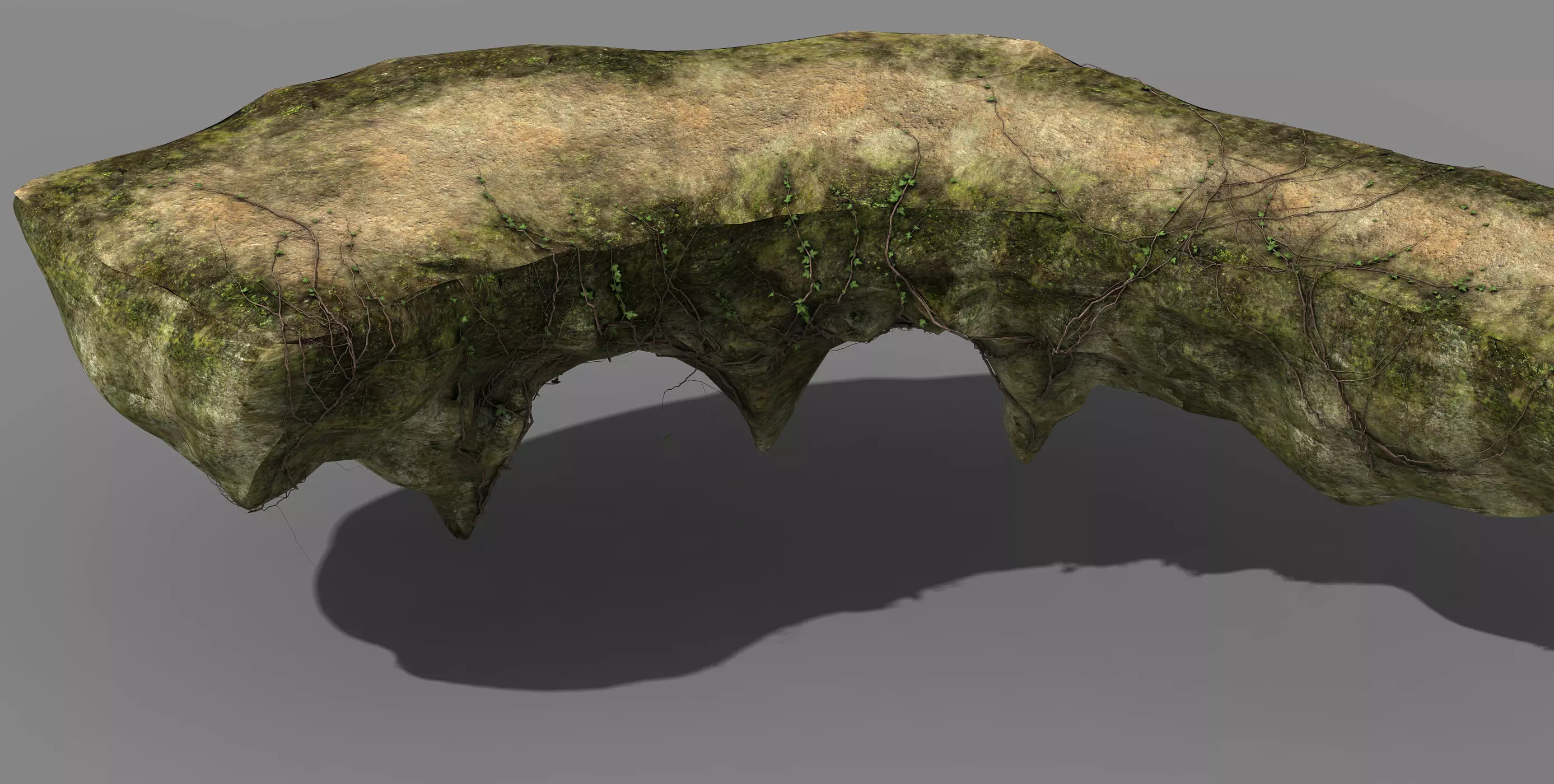 Explore the mountains - Rock 016 3D model_0