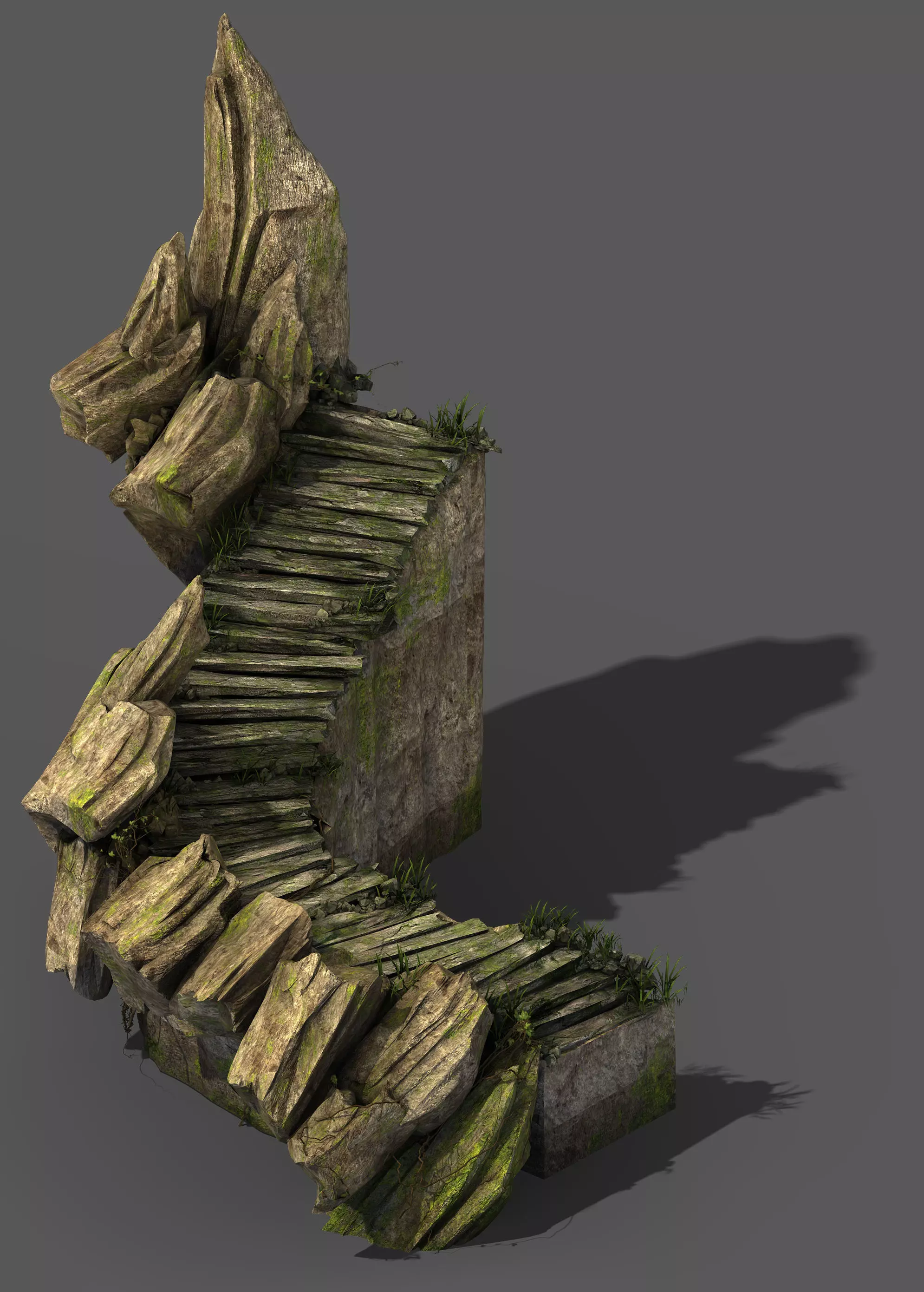 Explore the mountains - rock 023 3D model