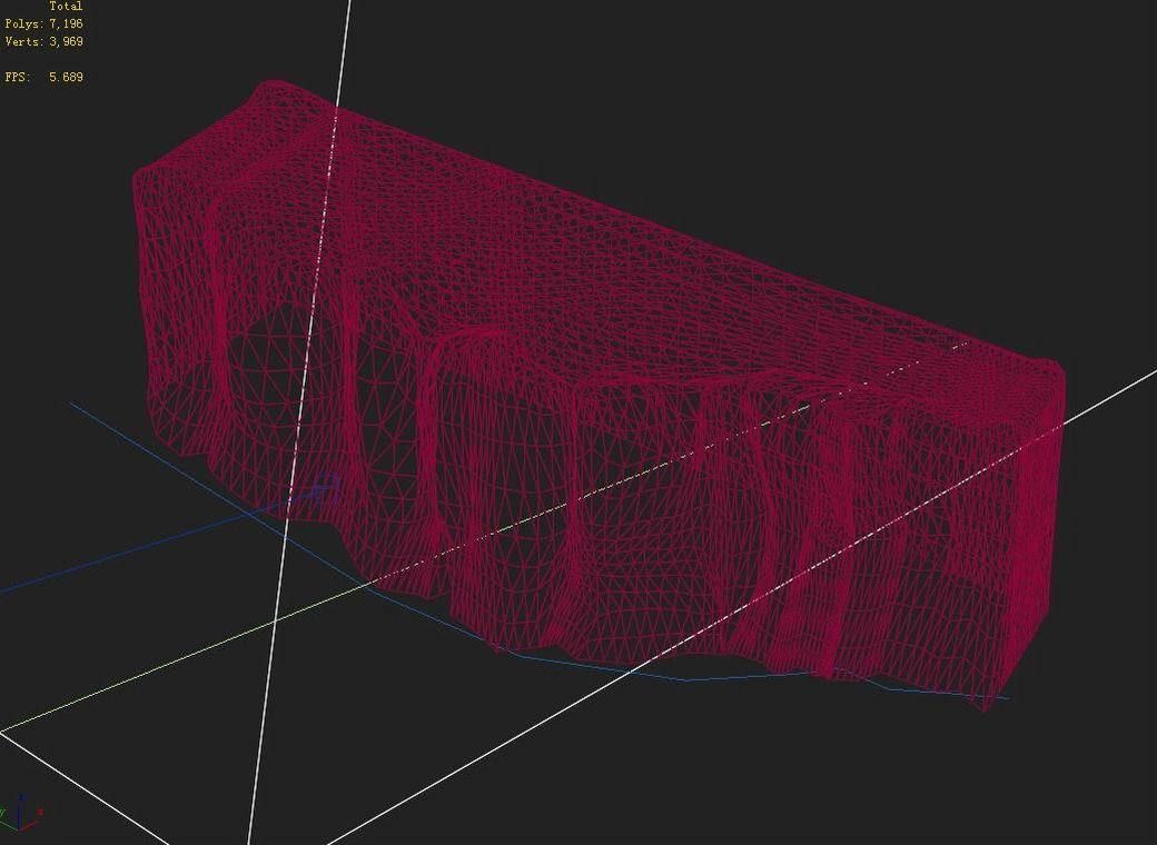 Explore the mountains - Cliff 01 3D model_3