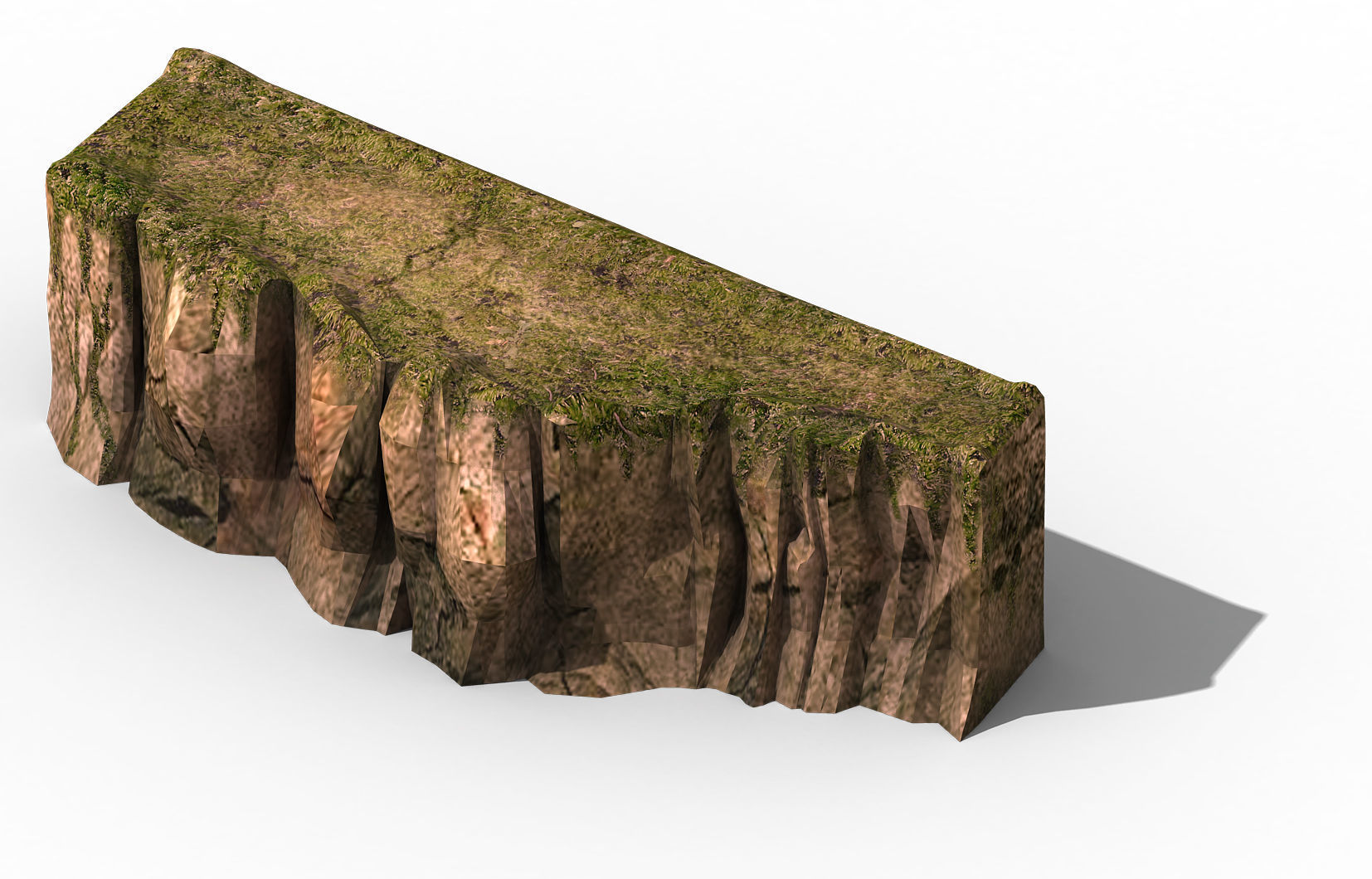 Explore the mountains - Cliff 01 3D model_1