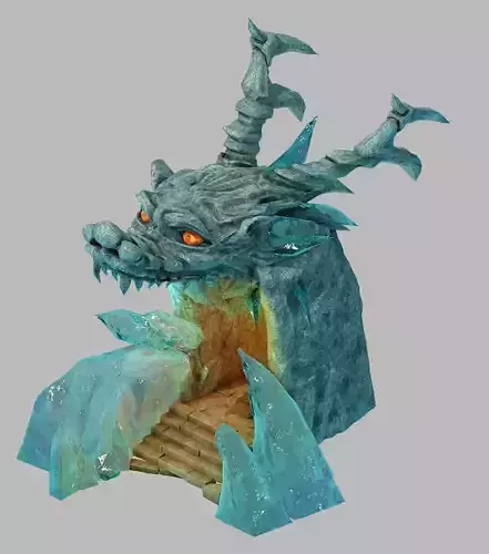 Tongtianhe - ice dragon cave 01 3D model