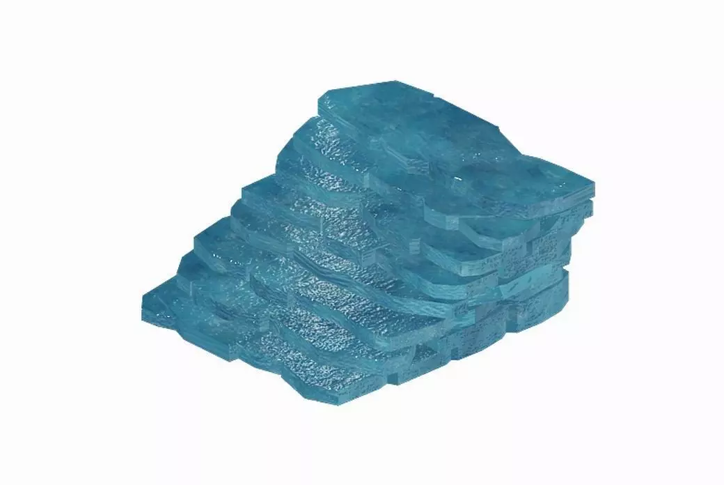 Tongtianhe - ice stone 05 3D model_0