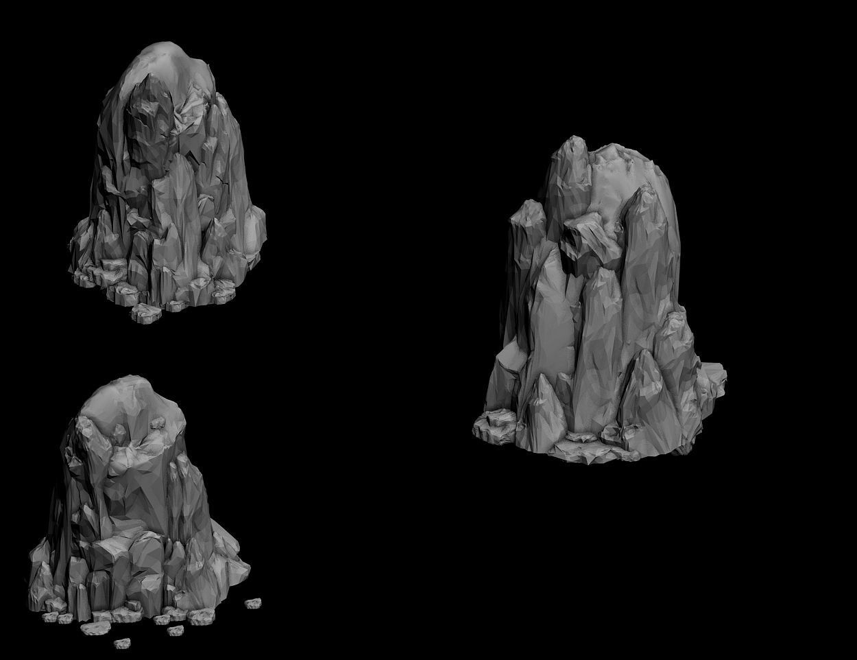 Tongtianhe - rock 02 3D model_3