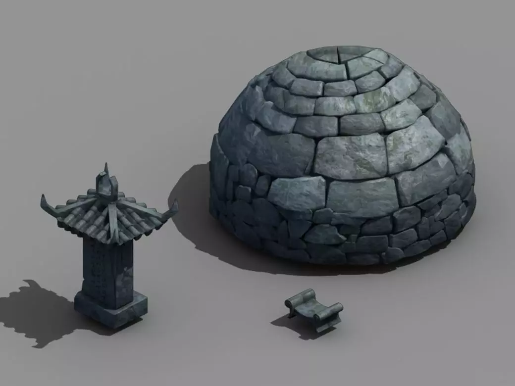 Forgotten Forest - Graves 32 3D model