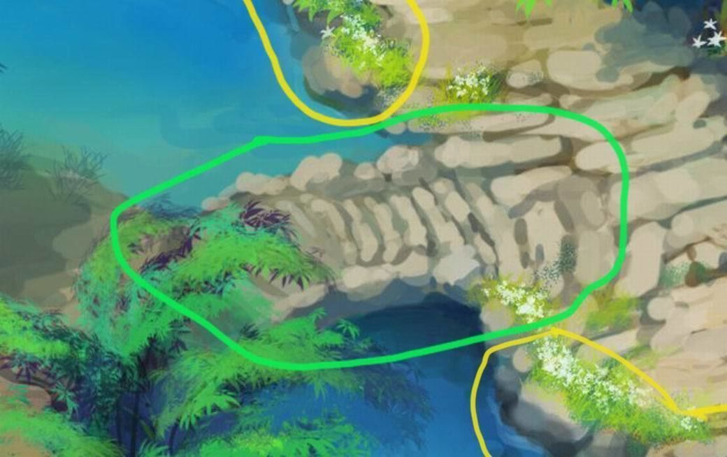 Forgetful forest - stone bridge 34 3D model_3