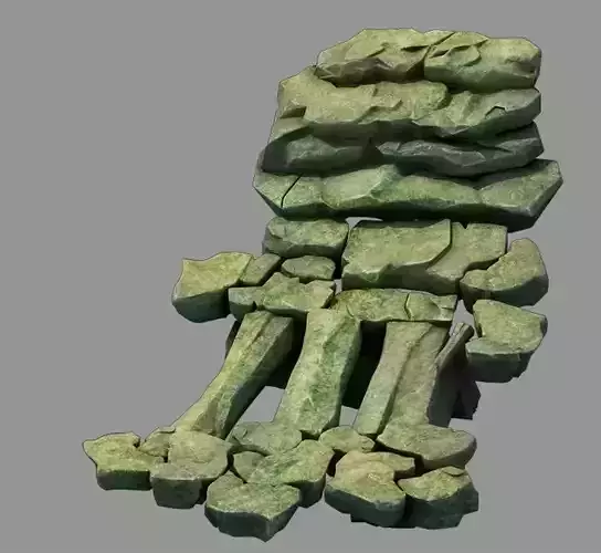 Forgetful forest - stone ladder 34