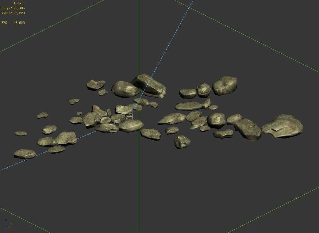 Forgetful Forest - Stone 32 3D model_6