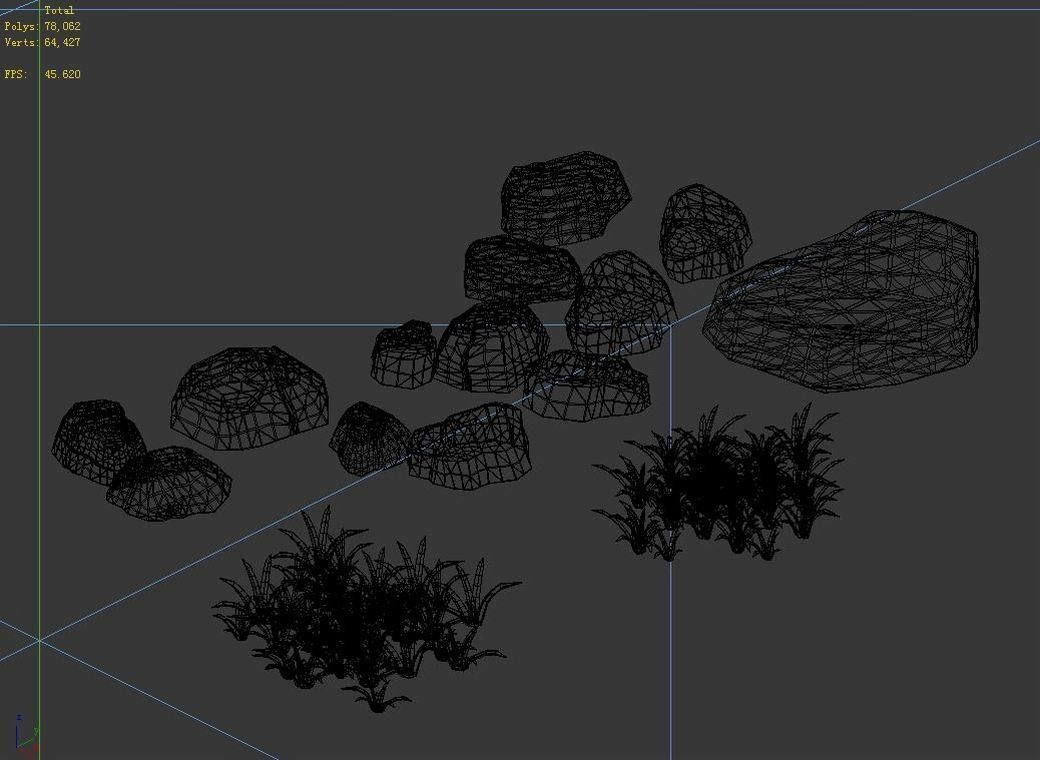 Forgetful Forest - Stone 91 3D model_4