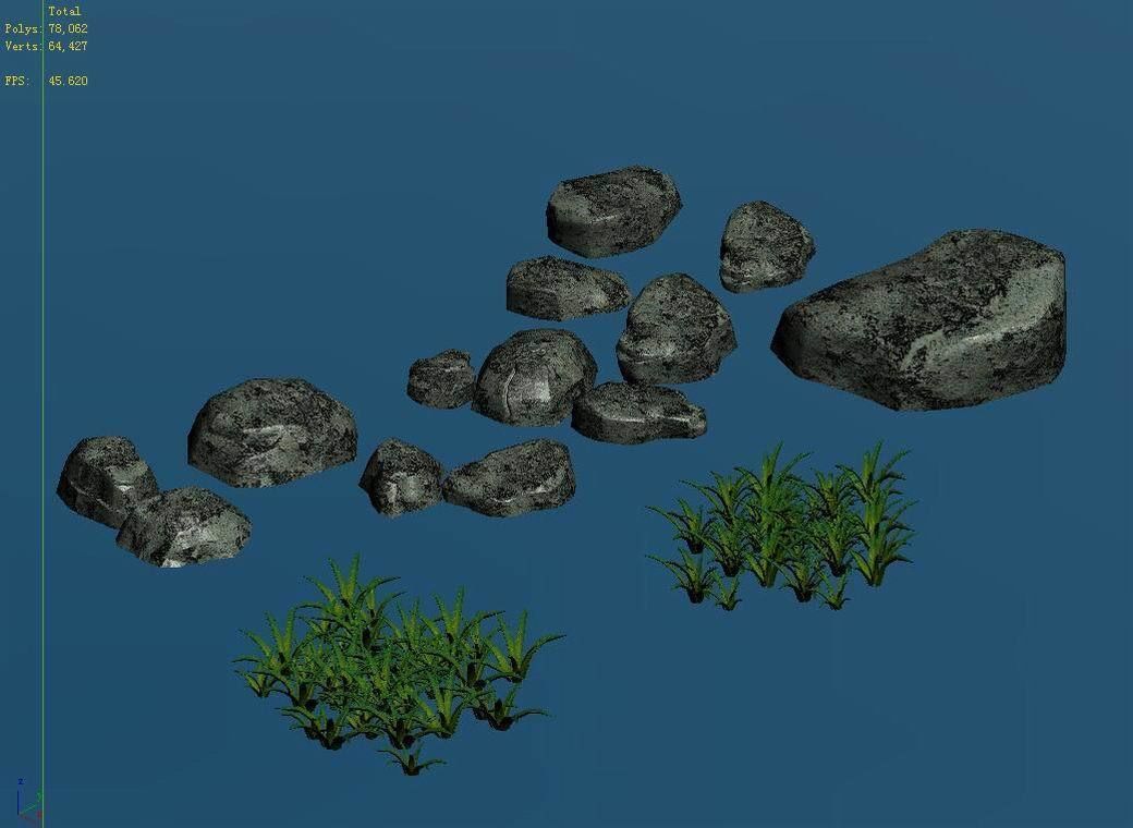 Forgetful Forest - Stone 91 3D model_5