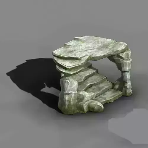 Koike town - Lanruo Temple terrain Shimen