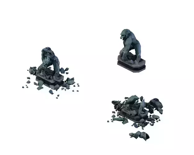 Wicked Creator - Werewolf BOSS Statues 01