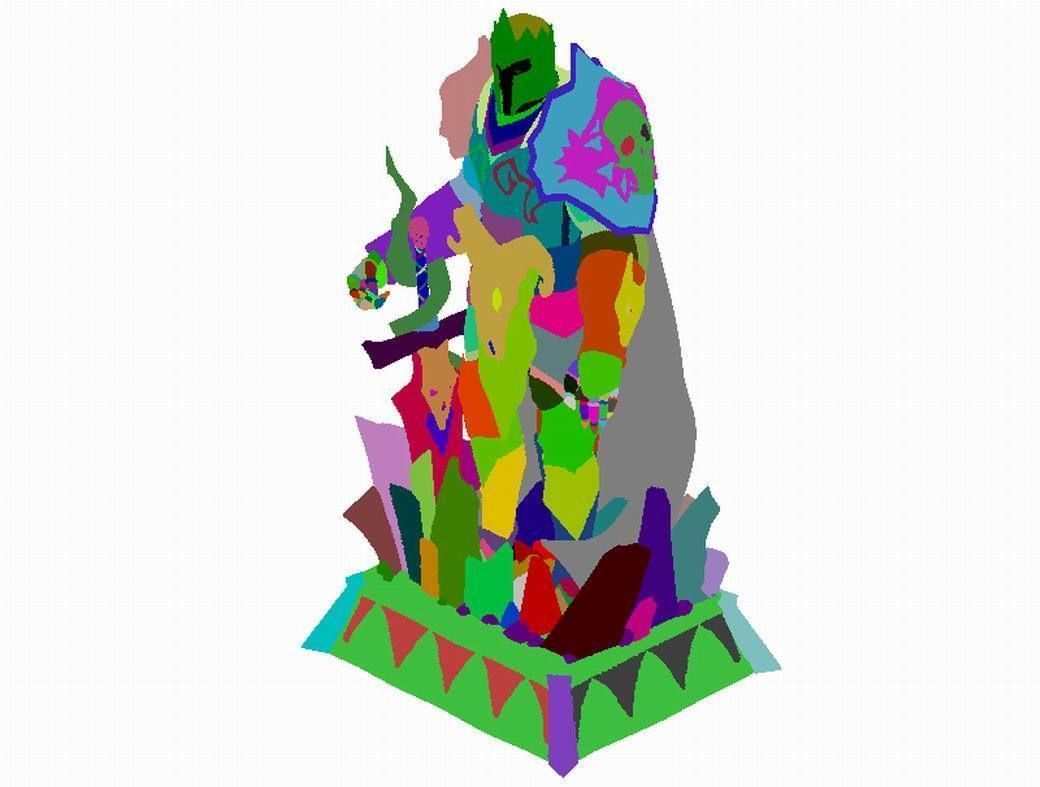 Evil Creator - Stone - Advanced Death Knight 03 3D model_3