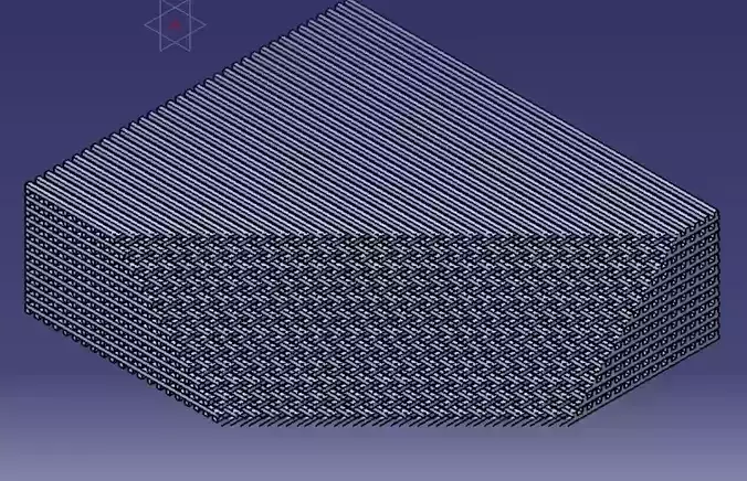 SCAFFOLD cube 3D model
