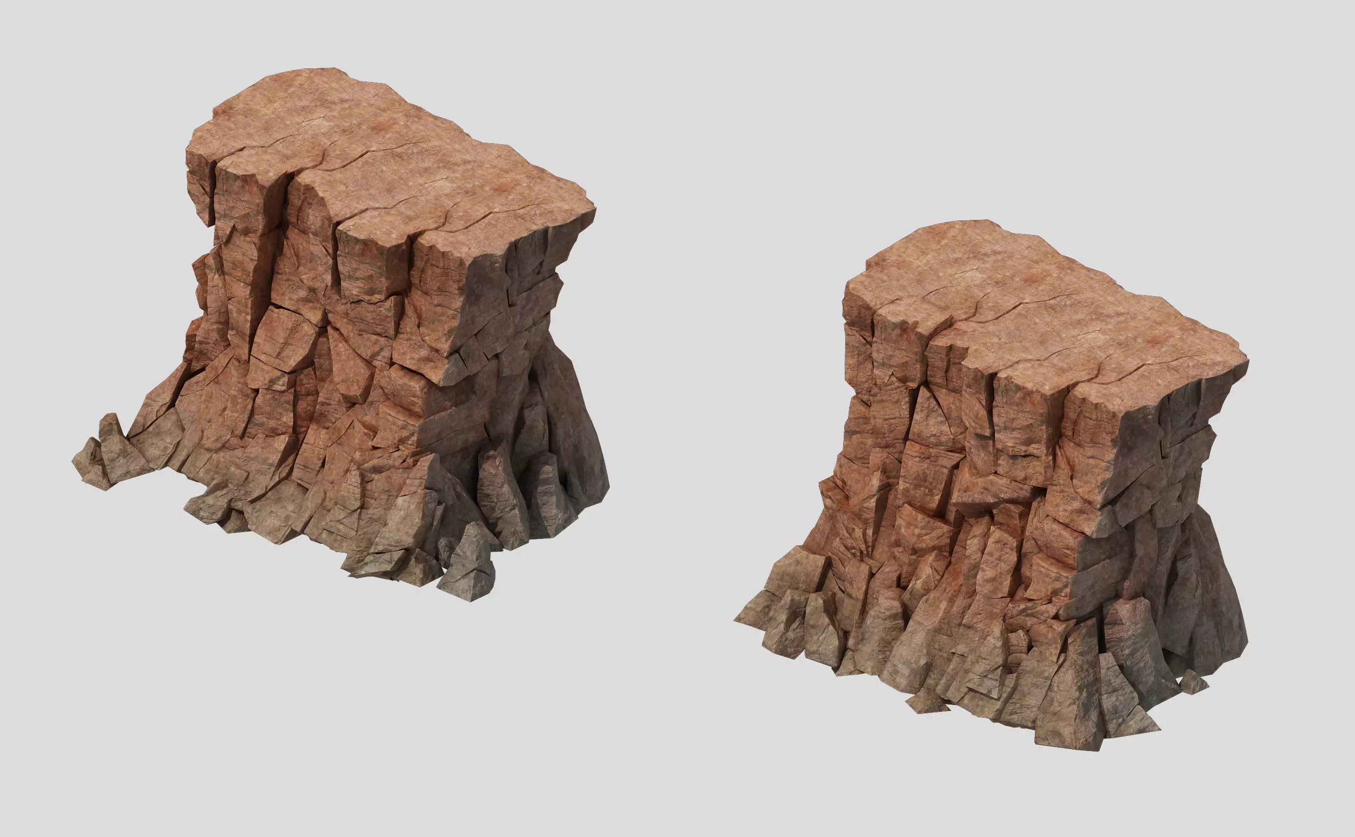 Sennard - Cliff 01 3D model_0