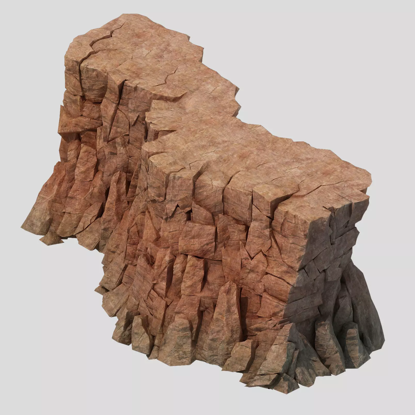 Sennard - Cliffs 04 3D model_0
