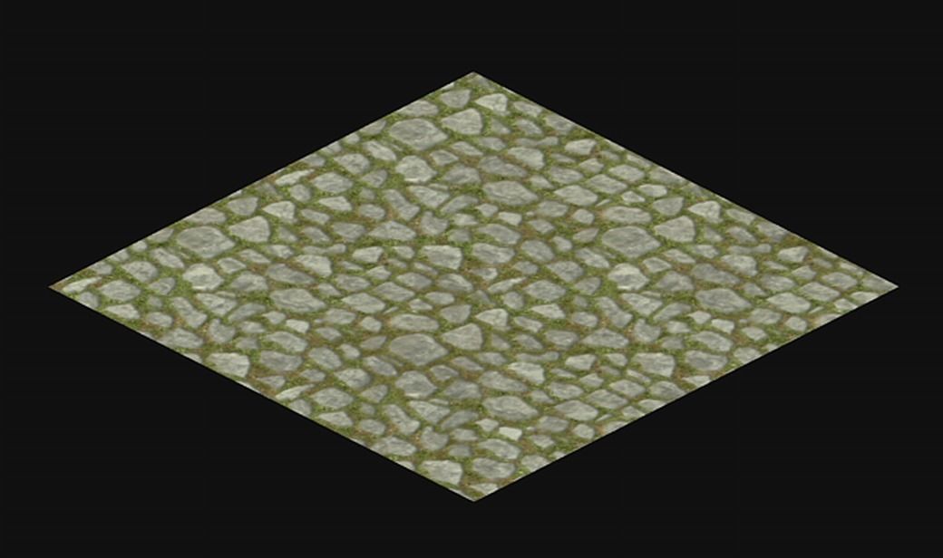 New Village - the surface 3D model_7