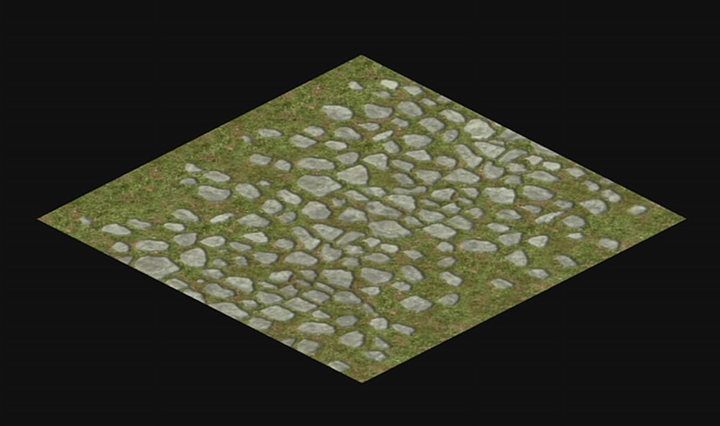 New Village - the surface 3D model_8