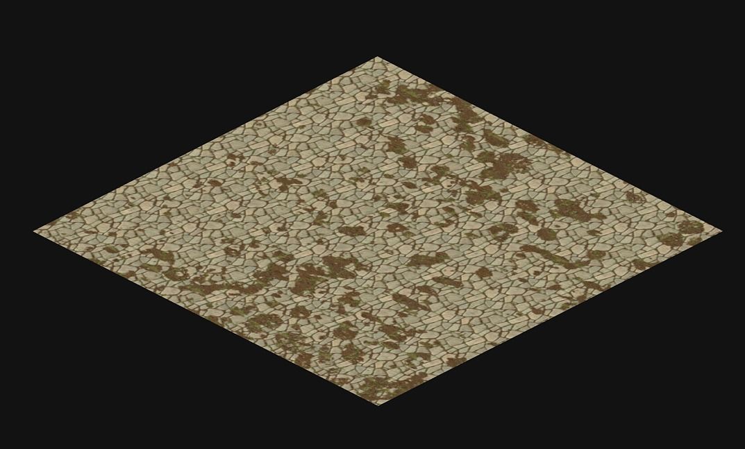 New Village - the surface 3D model_1