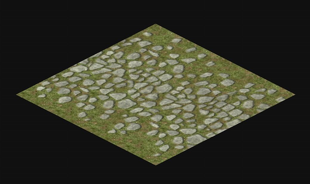 New Village - the surface 3D model_6