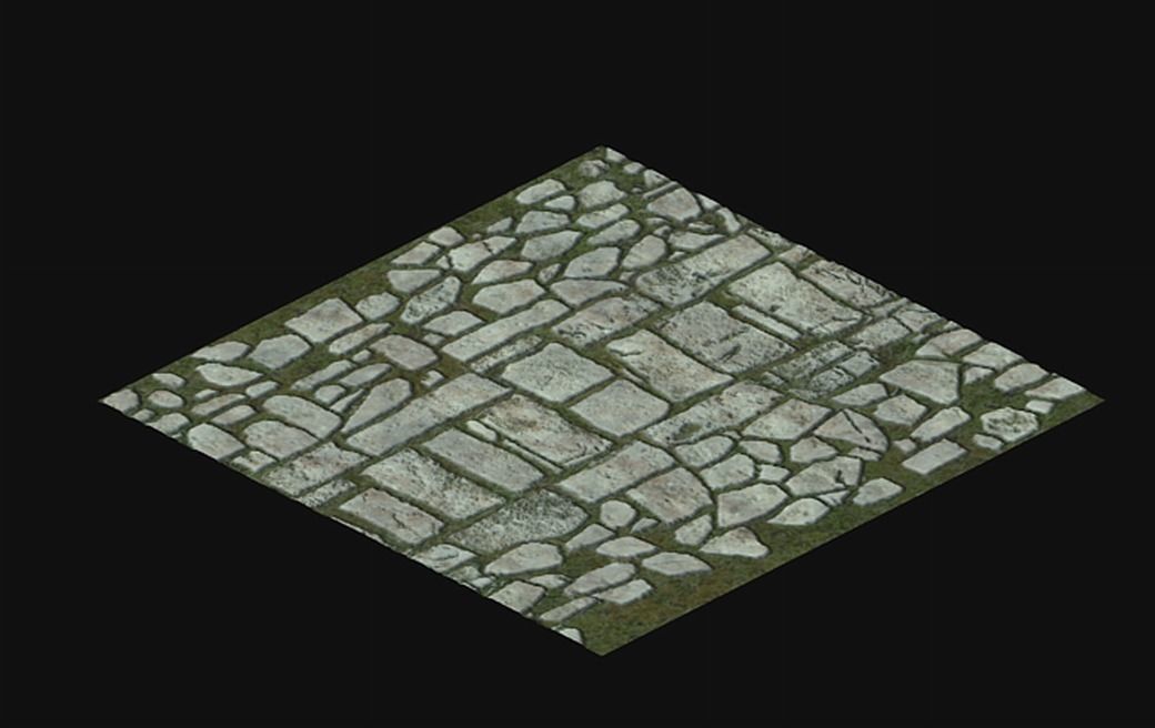 New Village - the surface 3D model_14