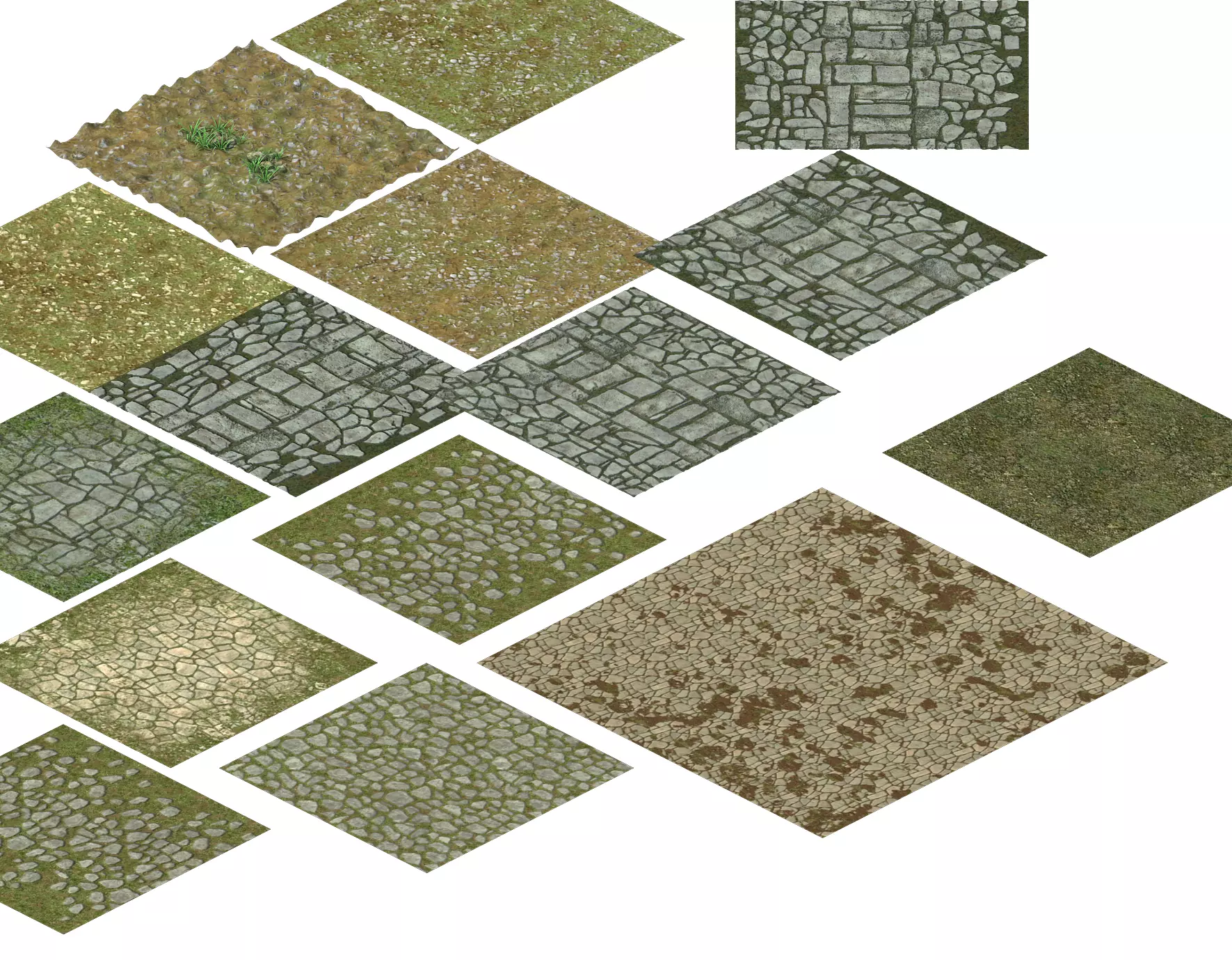 New Village - the surface 3D model_0