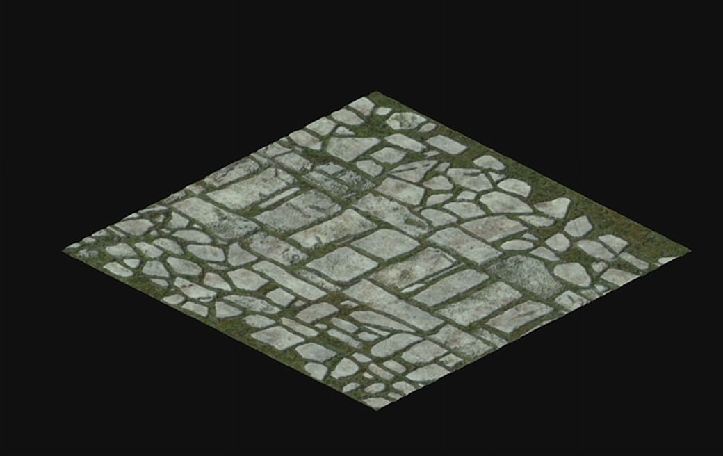 New Village - the surface 3D model_12