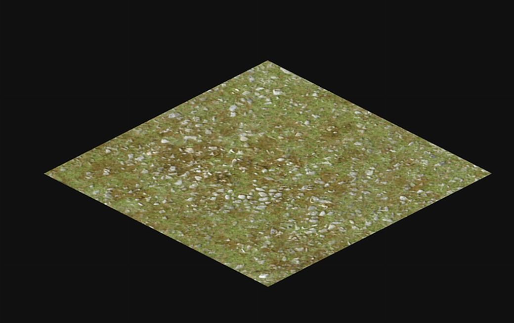 New Village - the surface 3D model_2