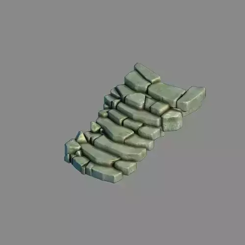 New Village - stone stairs 01