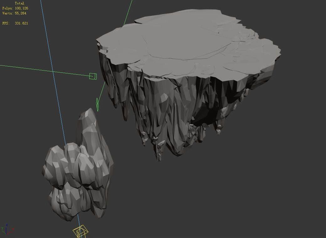 Heavenly Gate - Rock 97 3D model_3