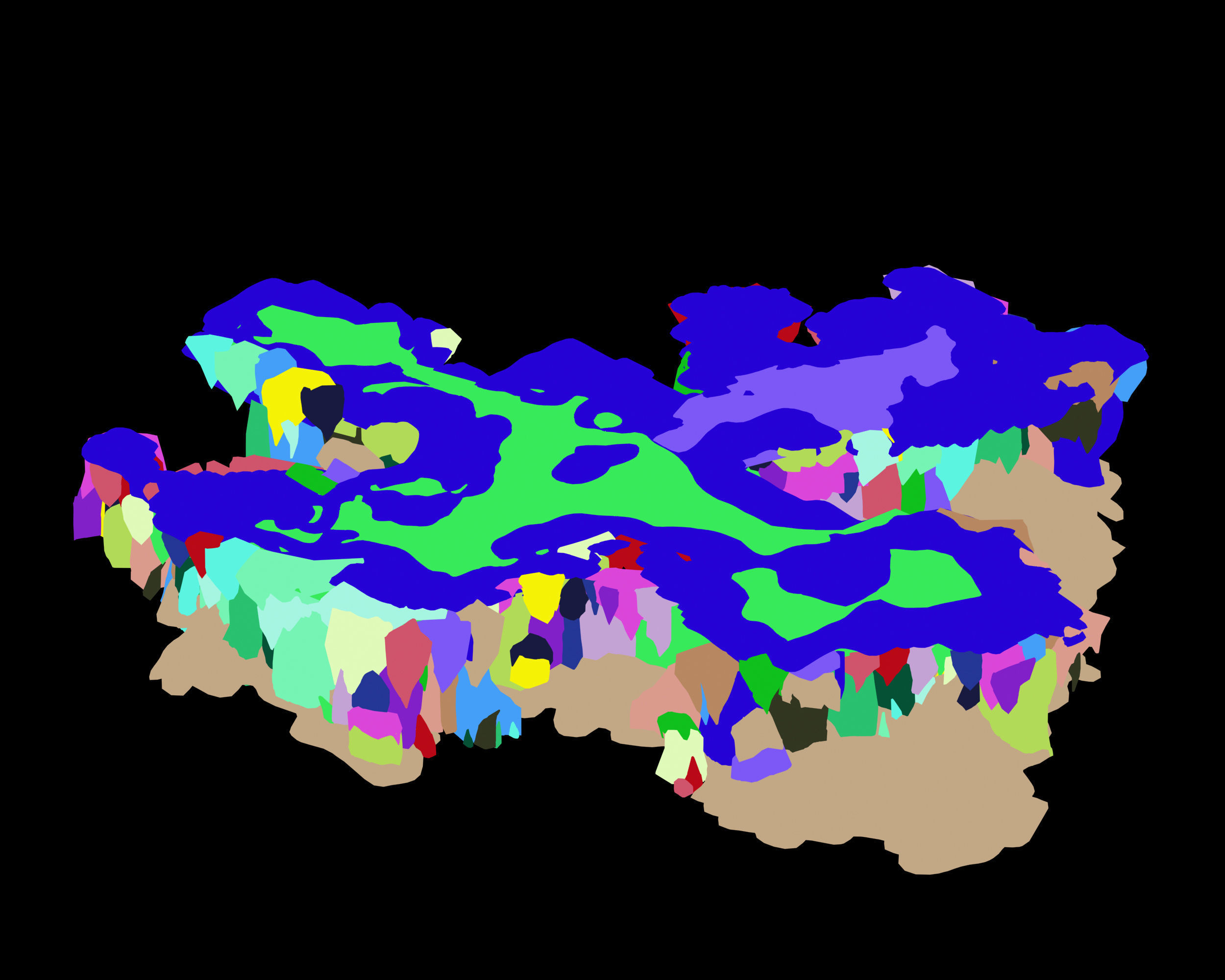 Deep in the snow mountains - rocks 0363 3D model_3