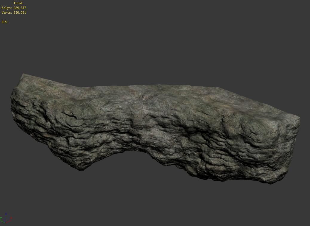 Rock - Caves - Magma 3D model_41
