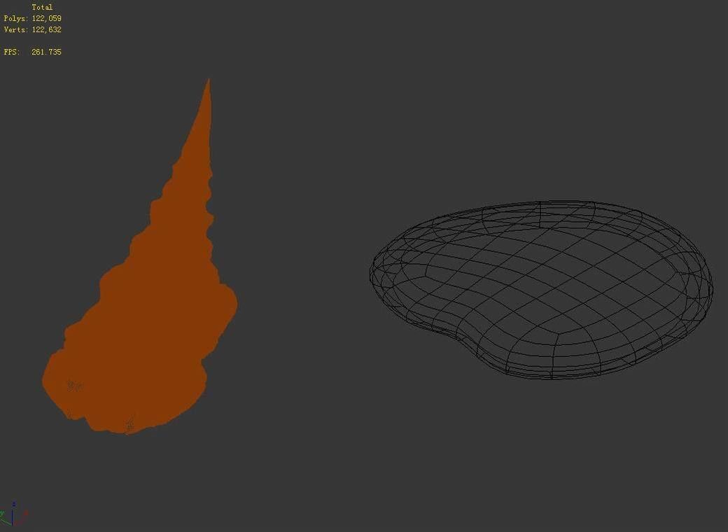 Rock - Caves - Magma 3D model_40