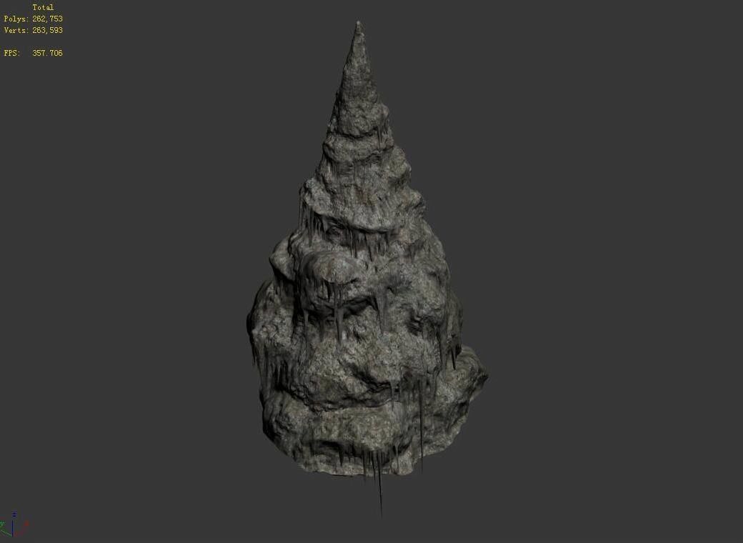 Rock - Caves - Magma 3D model_28