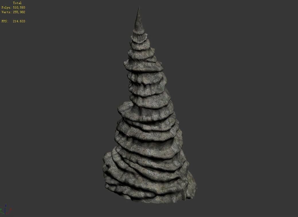 Rock - Caves - Magma 3D model_37