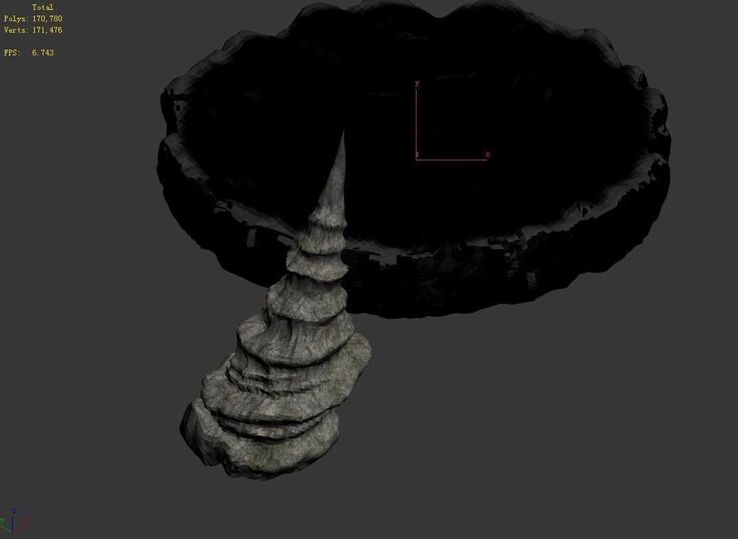 Rock - Caves - Magma 3D model_47