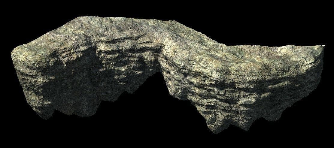 Rock - Caves - Magma 3D model_2